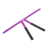 Sonew Tattoo Eyebrow Ruler Makeup Symmetrical Caliper Three-Point Positioning Grooming Shaper Reusable Measure Tool()